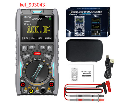 AT312G Oscilloscope Multimeter 3 in 1 Handheld Oscilloscope with 12MHz