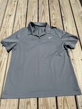 Nike Men's Dri Fit Polo Collared Shirt with Buttons Size Extra Large