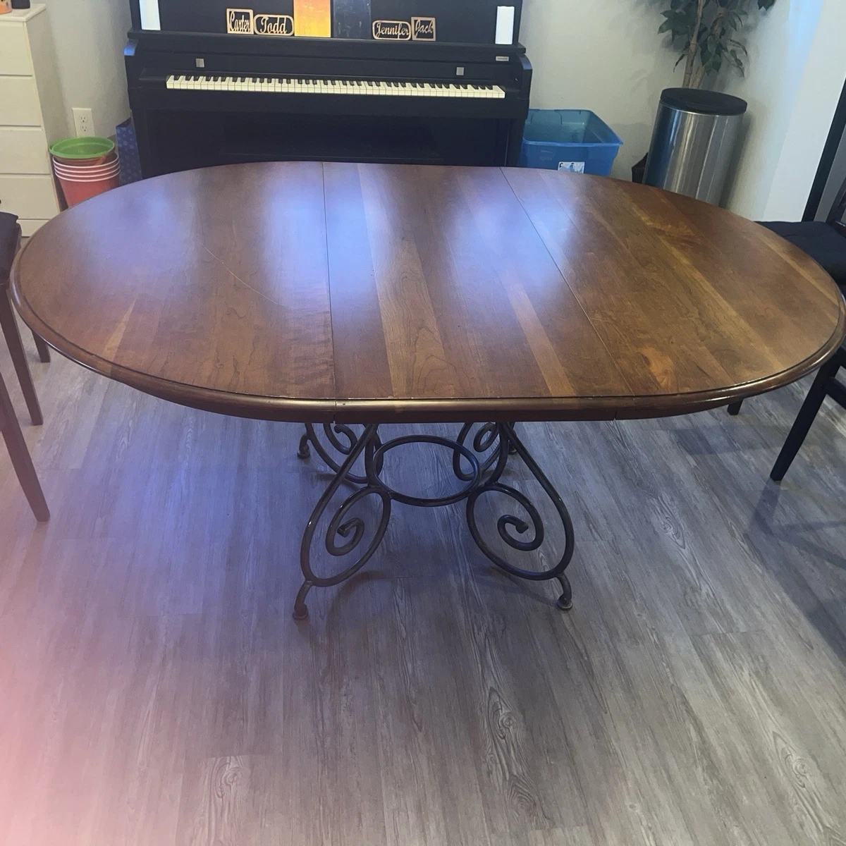 Ethan Allen Dining Table Oval Dining Furniture Sets for sale | eBay