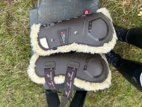 Used Le Meiux impact responsive gel tendon boots full size - Picture 2 of 2