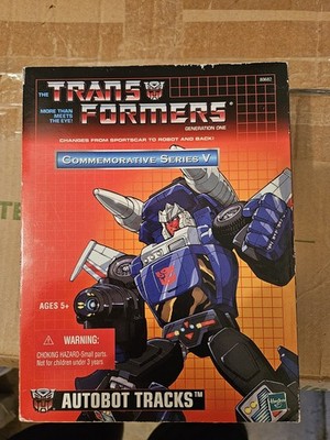 Transformers G1 Commemorative Tracks  Box And Booklet Only 2004