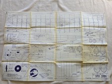 Megow Model the "Super Zomby" Model Airplane Class A or B Free Flight Plans