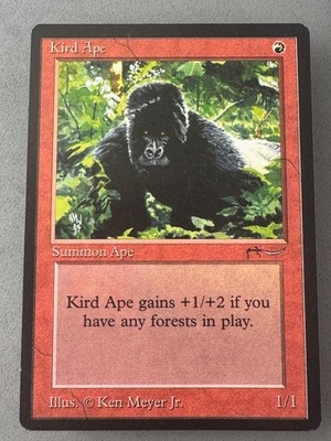 Kird Ape MTG Arabian Nights Moderately Played Very Good Vintage Magic