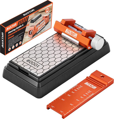 Honing Guide & Chisel Sharpening Jig Set with Angle Rule - Sharpening Angle Guid