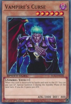 YuGiOh Vampire's Curse SGX3-ENC08 Common Englisch Neu 1st
