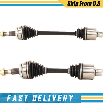 For Chrysler 300M Special FWD 02-04 Pair of Front CV Axle Shafts SurTrack Set