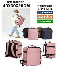 40x30x20cm Ryanair Approved Cabin Bag Underseat Hand Luggage Carry On Travel