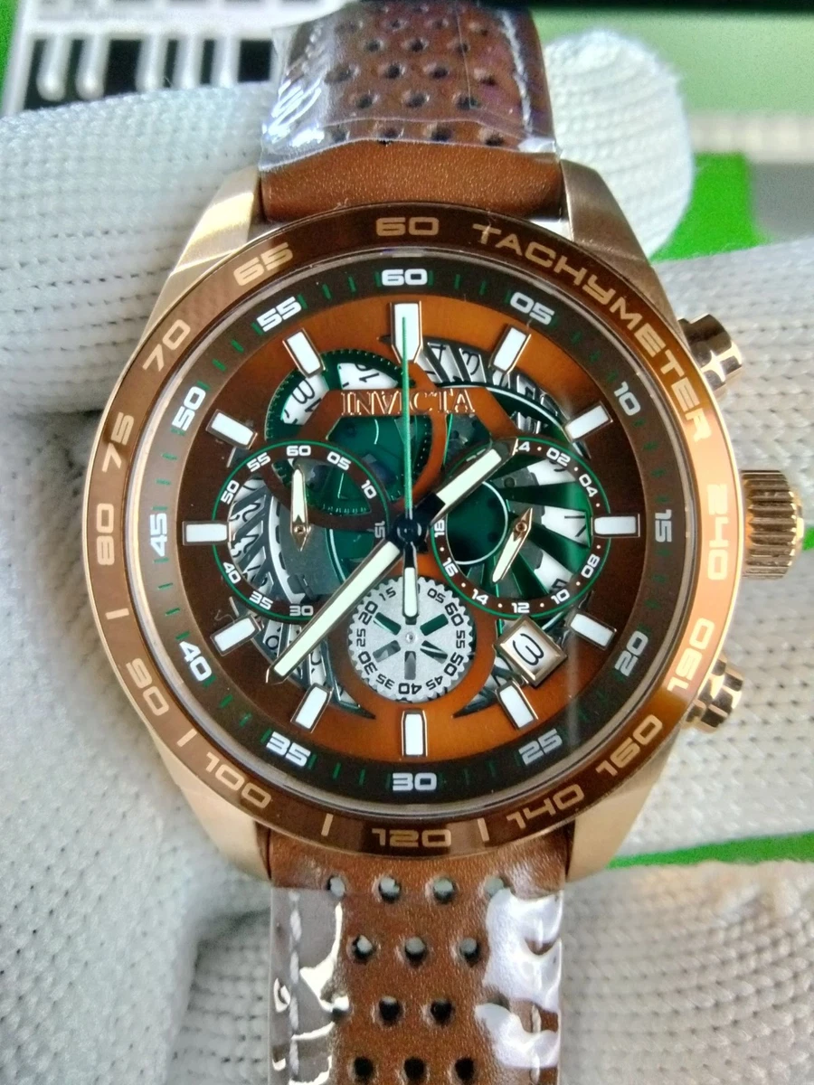 Invicta Aviator Pilot/Aviator Rose Gold Case Wristwatches  display picture 2