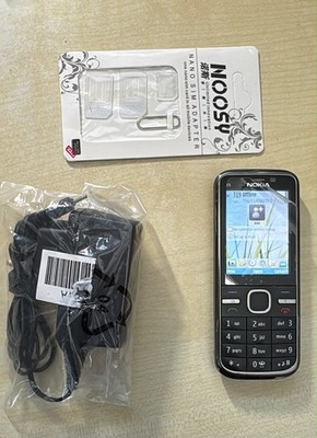 Nokia C5-00 (RM-745) Schwarz Geprüft, Händler, Volle Funktion Garantie Komplett