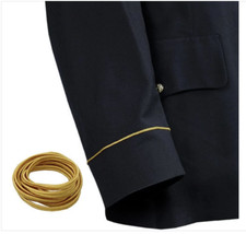 ORIGINALE U.S. ARMY SOUTACHE: ORO 1/8 POLLICE - TAGLIO 1 IARDA