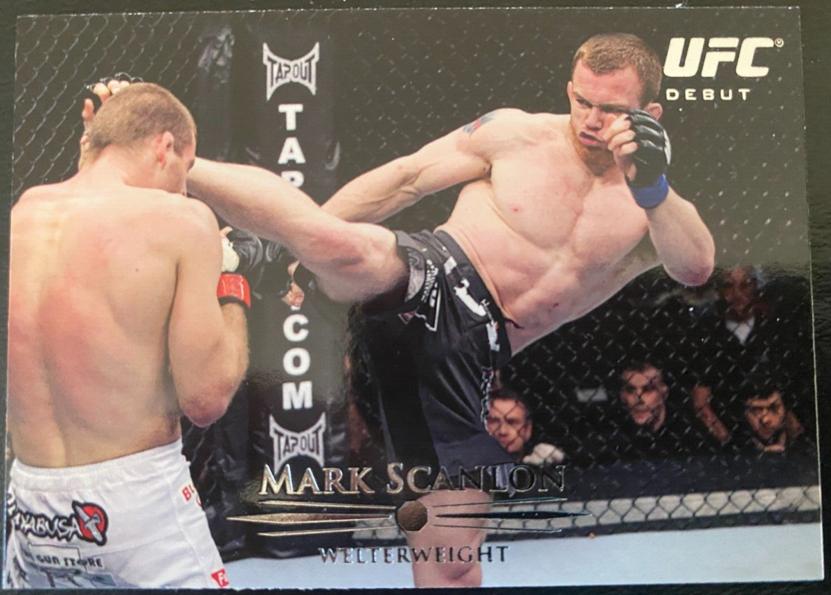 Mark SCANLON Topps 2011 Rookie UFC DEBUT Welterweight #132