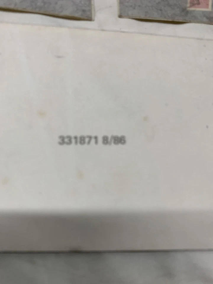 EVINRUDE/JOHNSON ( 14 ) OUTBOARD BOAT MOTOR DECAL/ STICKER ( ORIGINAL OEM ) - Image 4 of 4