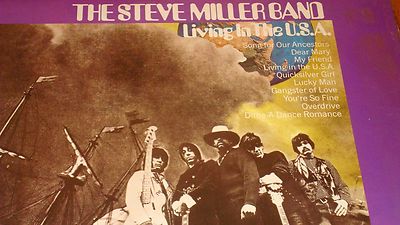 米LP The Steve Miller Band LivingInTheUSA THE STEVE MILLER BAND ~ LIVING IN THE USA ~ LP STILL SEALED! | eBay