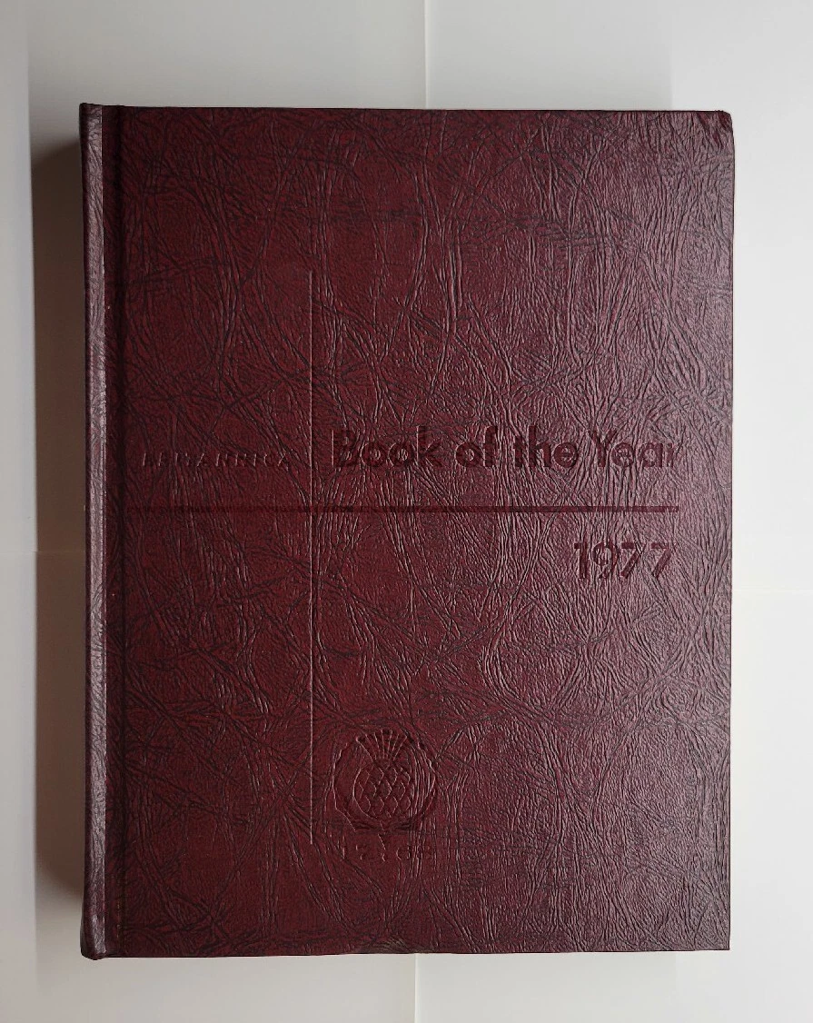 Britannica Book Of The Year In Antiquarian & Collectible Books for
