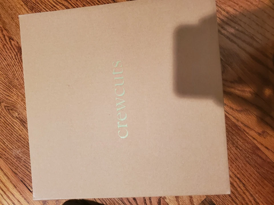 Zapatillas altas de lana azul cobalto MacAlister J Crewcuts para niños grandes talla K12 Foto 4 de 4