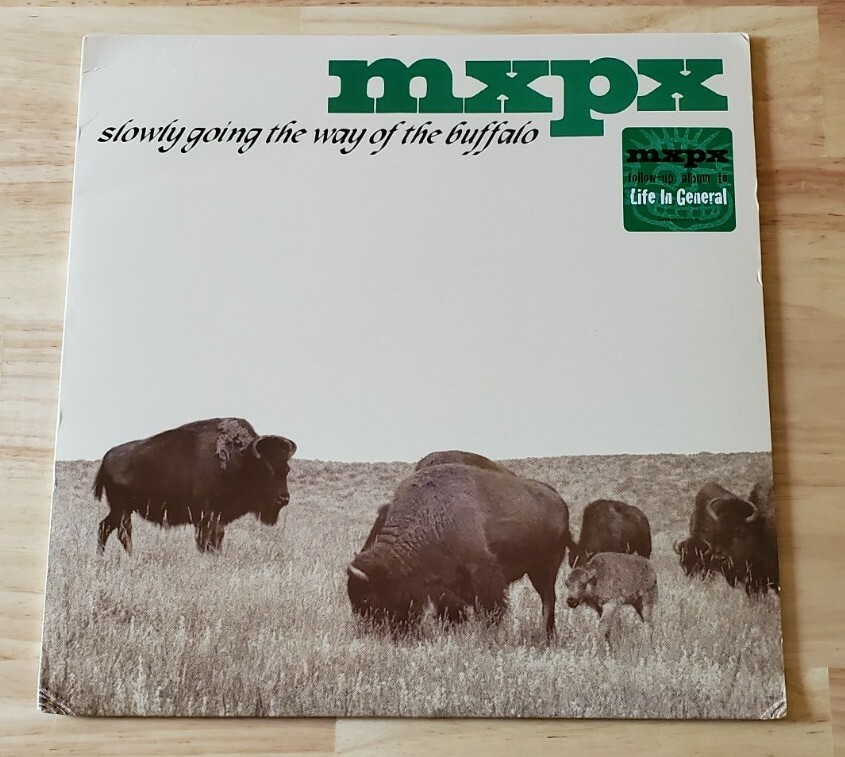 MxPx - Slowly Going The Way Of The Buffalo Vinyl LP *Super Rare