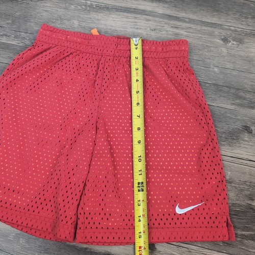Nike Dri Fit Shorts Girl's Large Mesh Lining Red & Blue 830547-602 Training - Picture 11 of 14