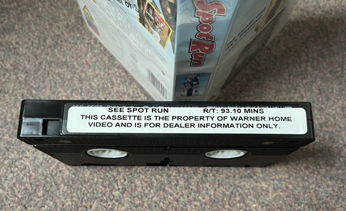 See Spot Run - VHS Big Box Timecode Sample Dealer Tape VERY RARE - Picture 3 of 4
