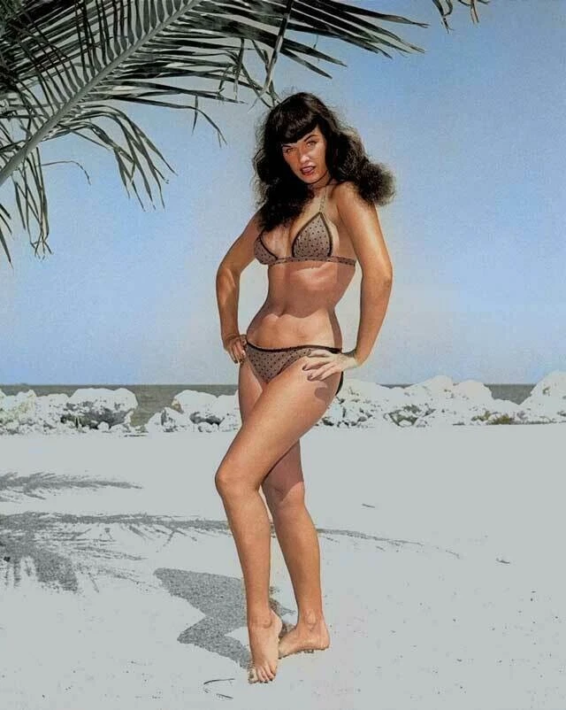 Bettie Page Bikini 4x6 Re-Print