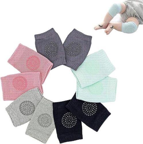 5 Pair Baby Crawling Knee Pad-Anti-Slip Safety Leg & Elbow Protector for Toddler - Picture 2 of 9
