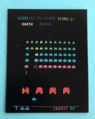 Invader Game card Taito Corporation Very Rare Japanese No.40 35899 From Japan d