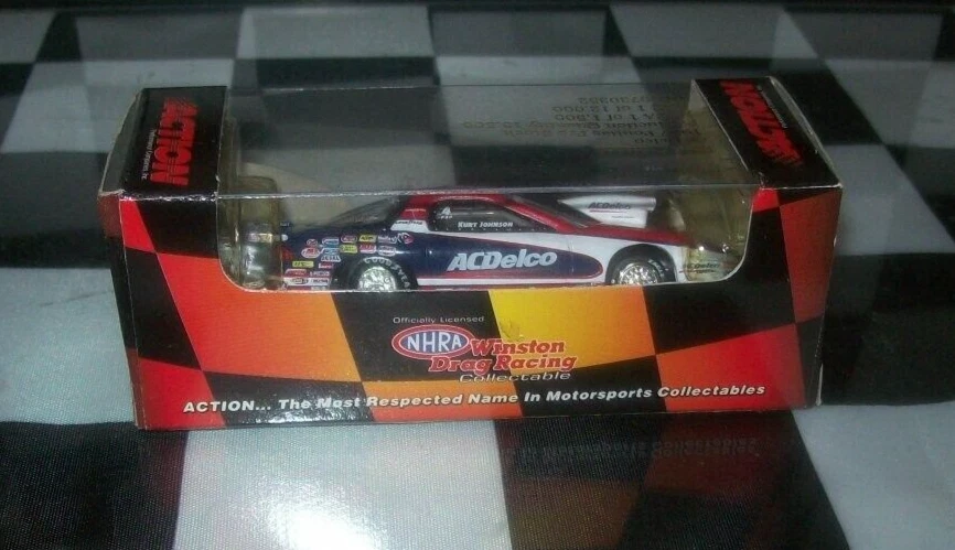 KURT JOHNSON AC DELCO 1997 PRO STOCK NHRA RCCA 1/64 ACTION DIECAST 1,500 MADE - Image 2 of 2