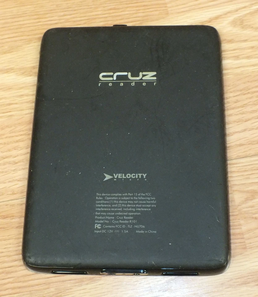 *FOR PARTS* Velocity Micro Cruz Reader (R101) eBook Tablet **READ** - Image 2 of 4