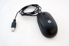 HP Black USB Mouse 2-Button w/Scroll-Wheel 5V, 674316-001 New