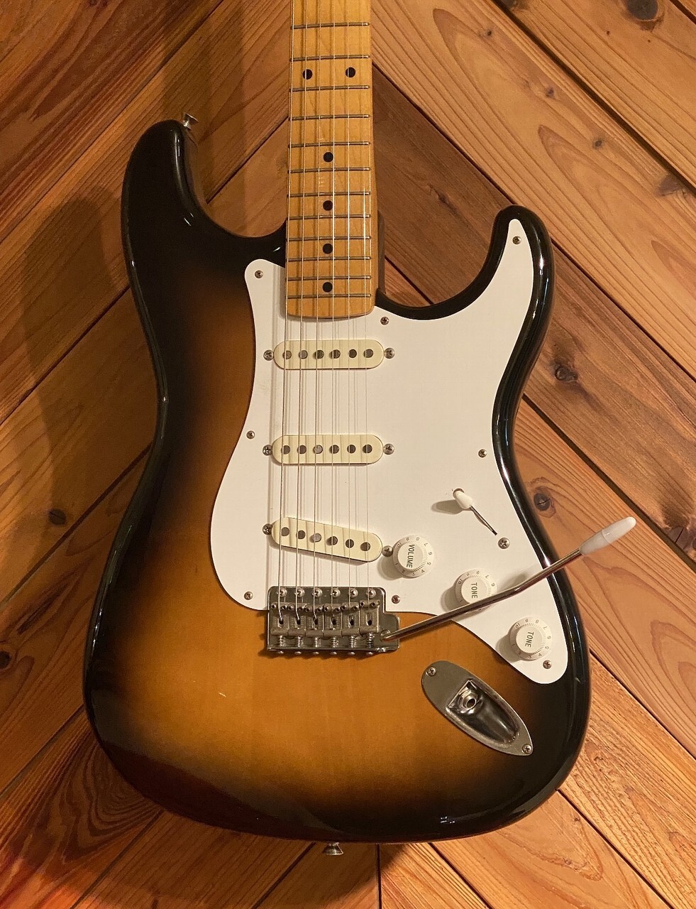 Fender Japan ST57-55 2TS Stratocaster 1980s Electric guitar