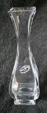 1995 Vintage Royal Gallery 24% Lead Crystal Bud Vase Handcrafted Made In Italy.
