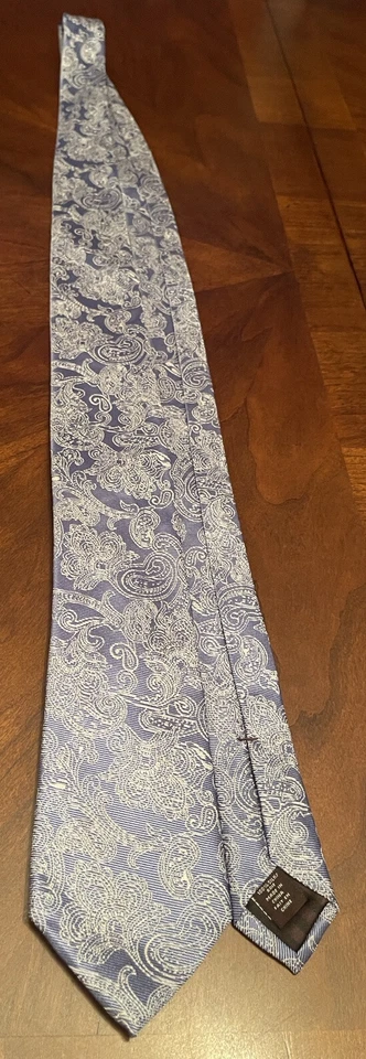 Black Brown 1826 Blue 100% Silk Men’s Neck Tie Made In China - Image 3 of 4