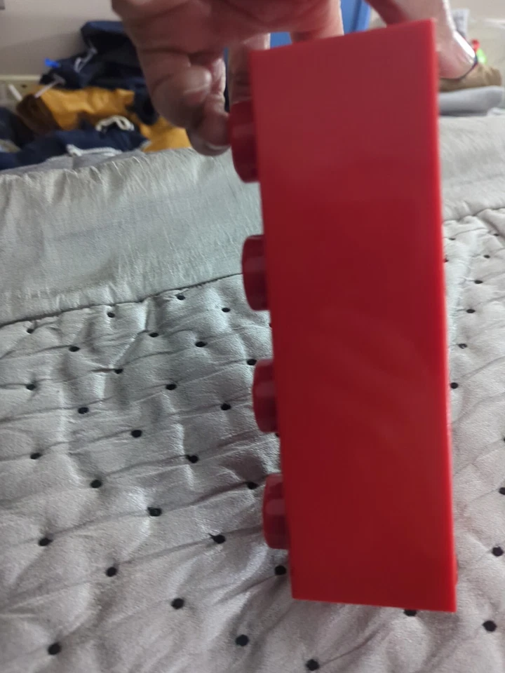 Lego Alarm Clock Red Brick Block 2010 Pre-Owned Condition Fast Shipping WORKS!!! - Image 3 of 4