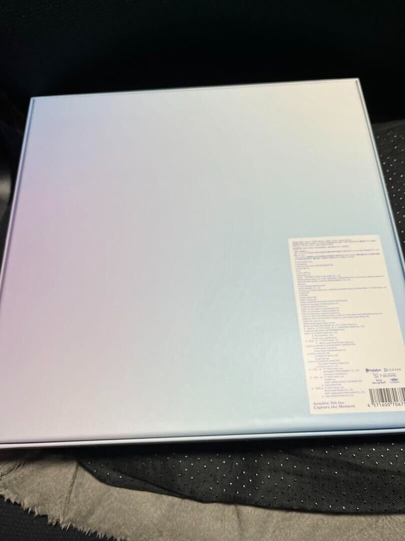 hololive 5th fes. Capture the Moment Blu ray unused | eBay hololive 5th fes. Capture the Moment Blu ray unused | eBay