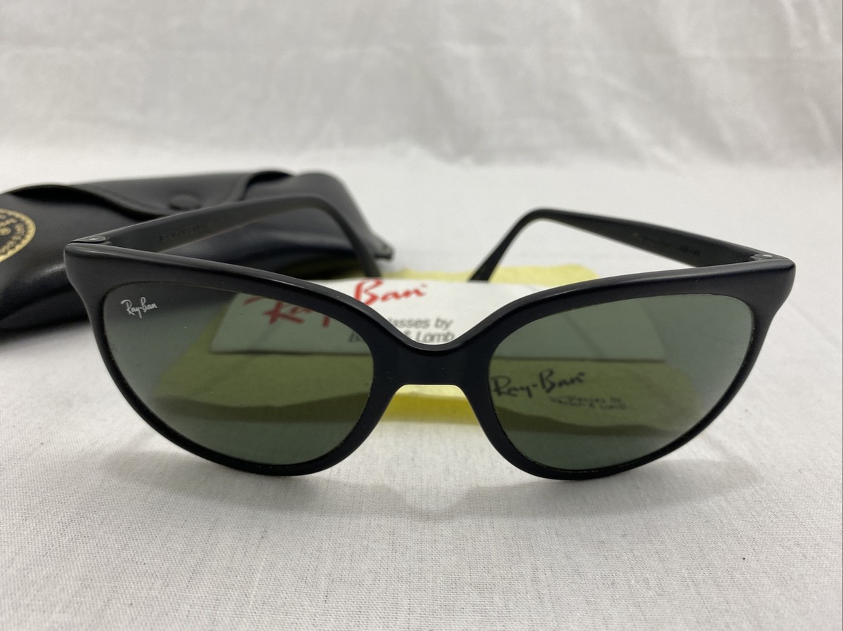 RayBan Vintage Sunglasses - Frame France B&L Cats Black Frames and Lenses Ray Ban B&L Bausch & Lomb CATS Sunglasses. Black Frames Made  main image 4