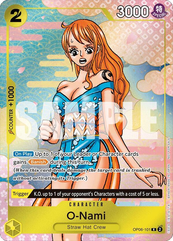 O-Nami OP06-101 One Piece Promotion Cards for sale | eBay