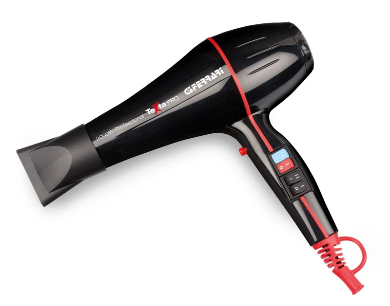 Asciugacapelli Phon Professionale G3Ferrari TextaPro 2000 W Nero, fotografia 4 di 7