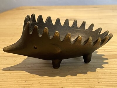 Walter Bosse SDL Stacking Hedgehog Ashtray Set. Authentic 1950's
