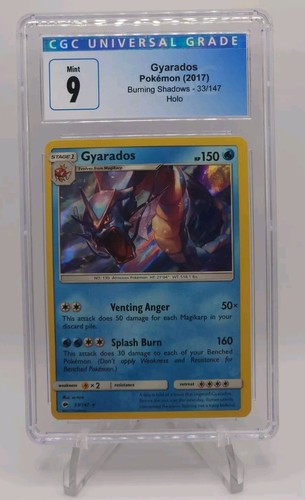 Gyarados graded CGC 9 for sale on eBay