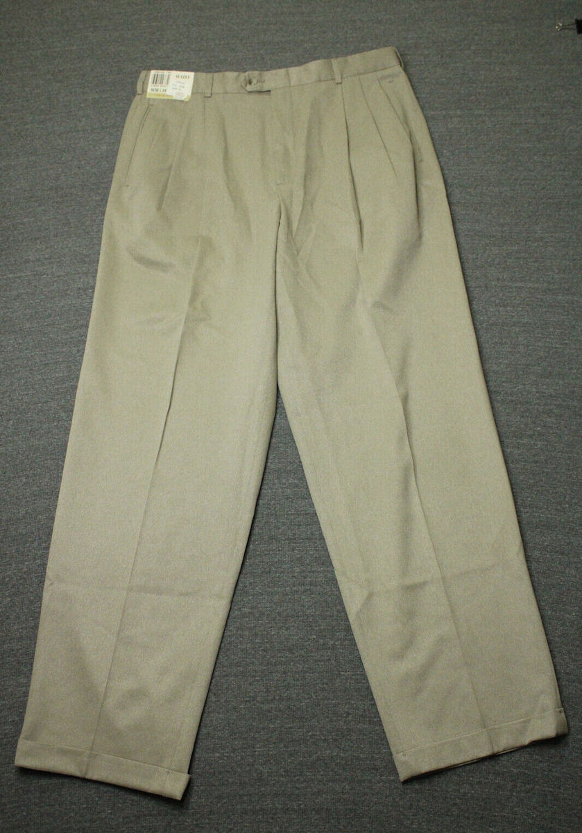 Slates Levi Strauss Pant Vintage Original Fit Men 36x34 Tan