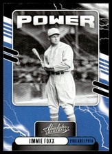 2021 Panini Absolute Power Green Foil Jimmie Foxx #PO-3