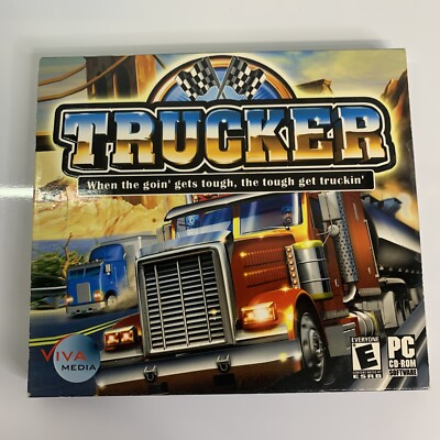 Video Game PC Trucker NEW SEALED Jewel NEVER OPENEd - Dead Stock!
