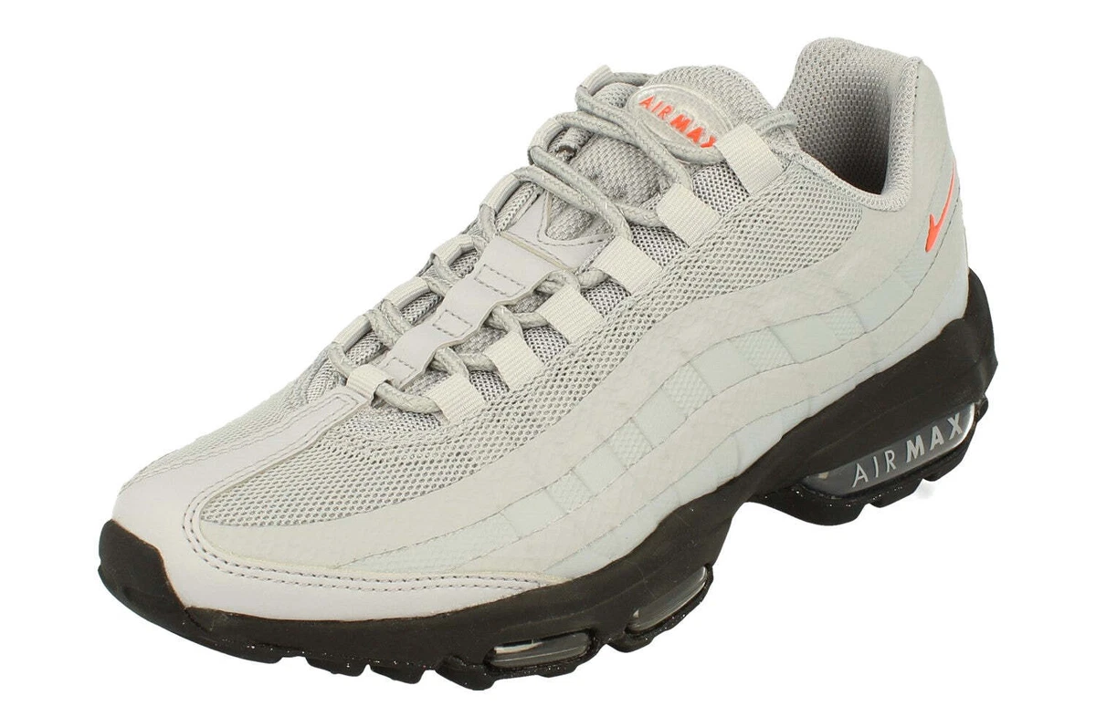 Nike Air Max 95 Ultra Black Wolf Grey Sneakers Low Top Trainers Shoes Men Size