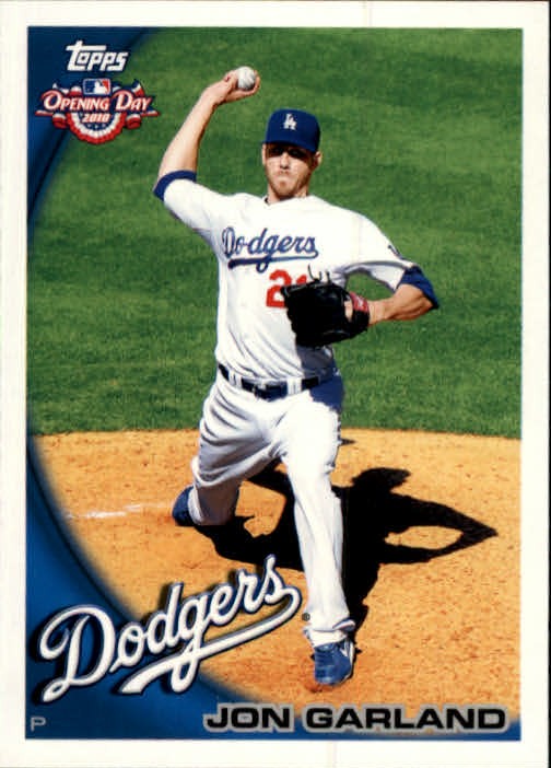 2010 Topps Opening Day Baseball Card #46 Jon Garland