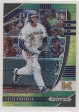 2020 Panini Prizm Draft Picks Green & Yellow Hyper Jesse Franklin V #PDP97 0l4h