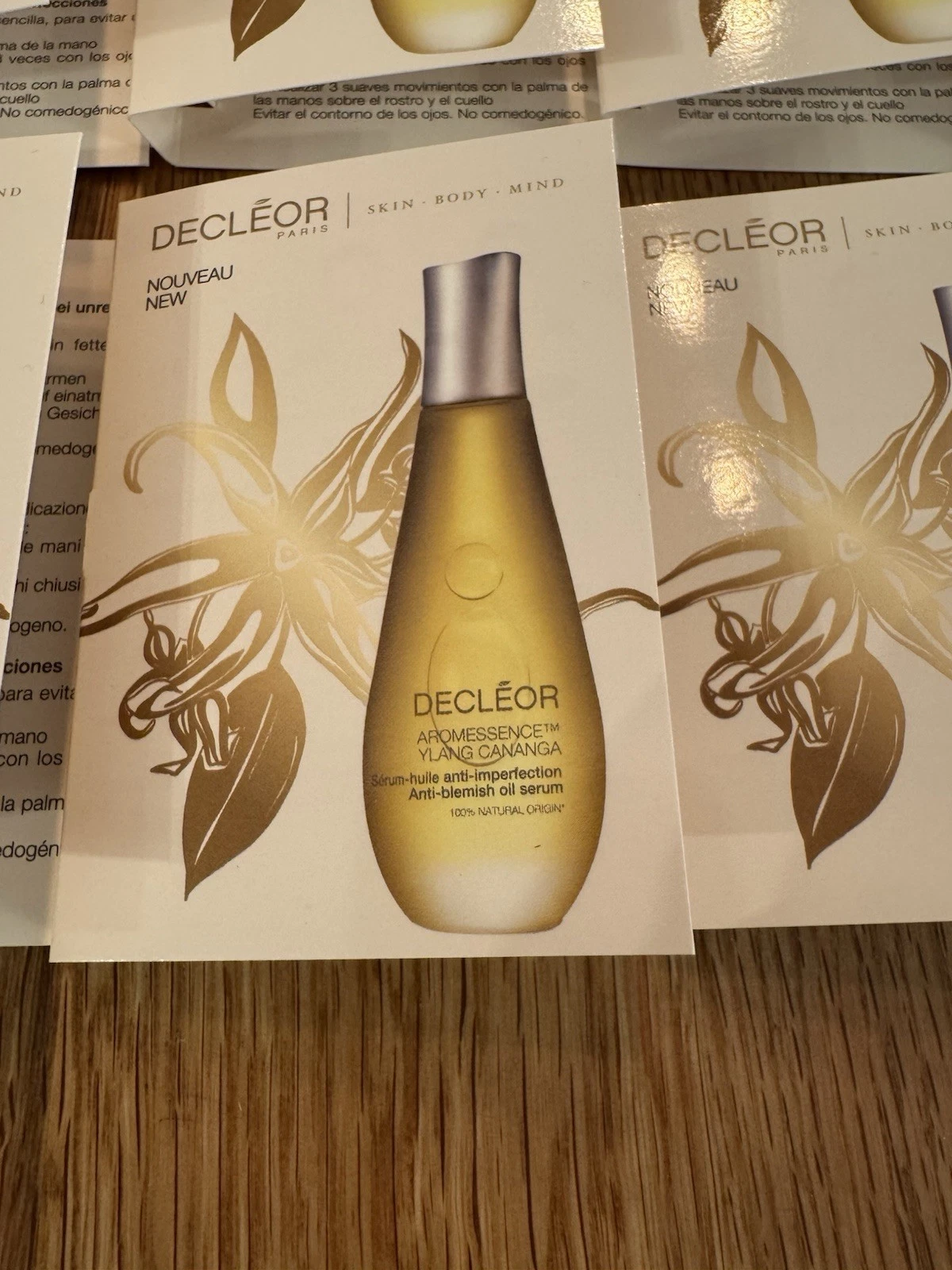 10x Decleor Aromessence Ylang Cananga Anti-Blemish Oil Serum 1ml New 2
