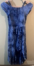 justice Girls Blue Maxi dress Size 12