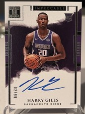 2017-18 Panini Impeccable - Rookie Autographs Harry Giles #110 /99 (AU, RC)