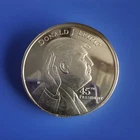 1 Troy oz .999 Fine Silver AG BU - Donald J Trump 45th - White House. 🔥🔥