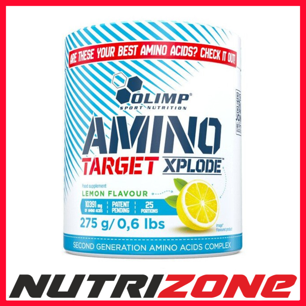 Olimp Amino Target Xplode powder BCAA EAA taurine GMO allergen free - Image 4