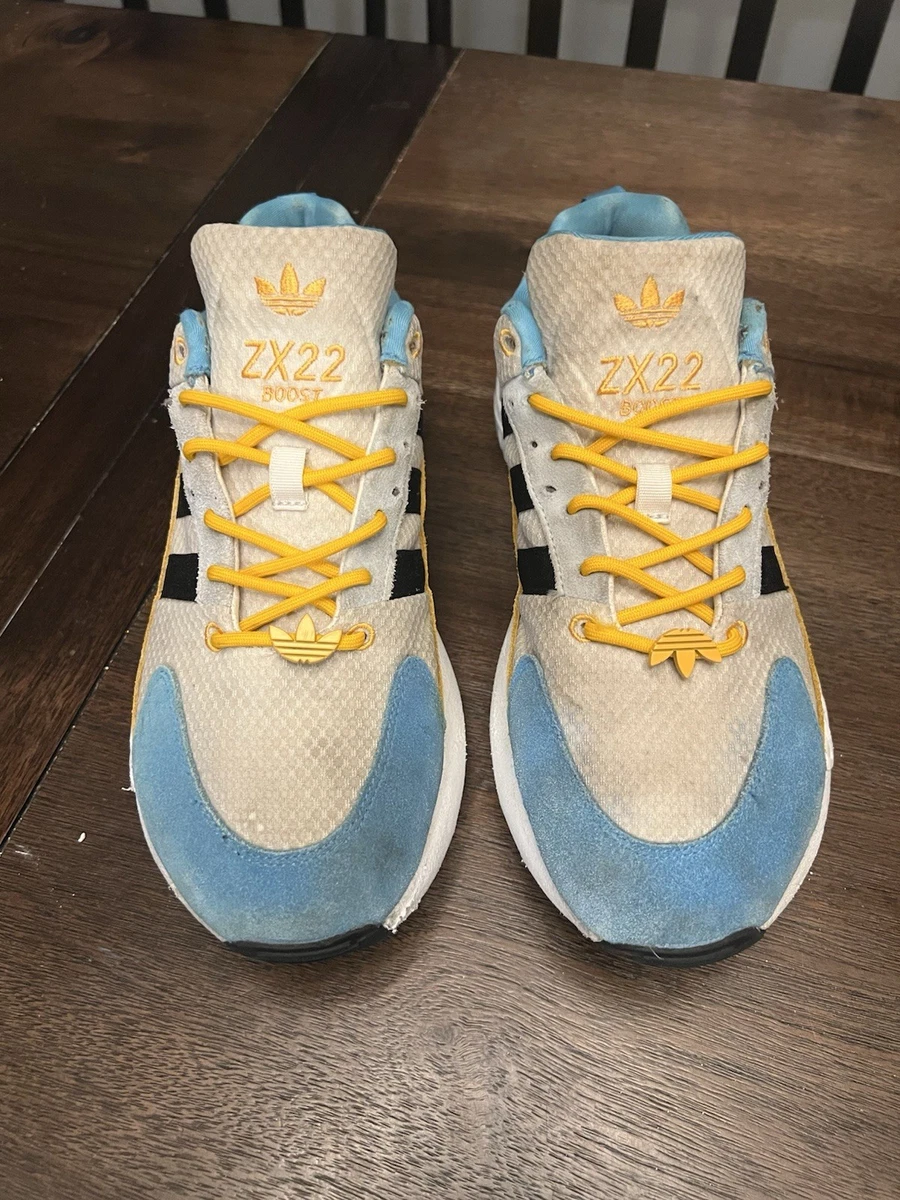 Las mejores ofertas en adidas ZX 22 Boost Crystal White Blue | eBay